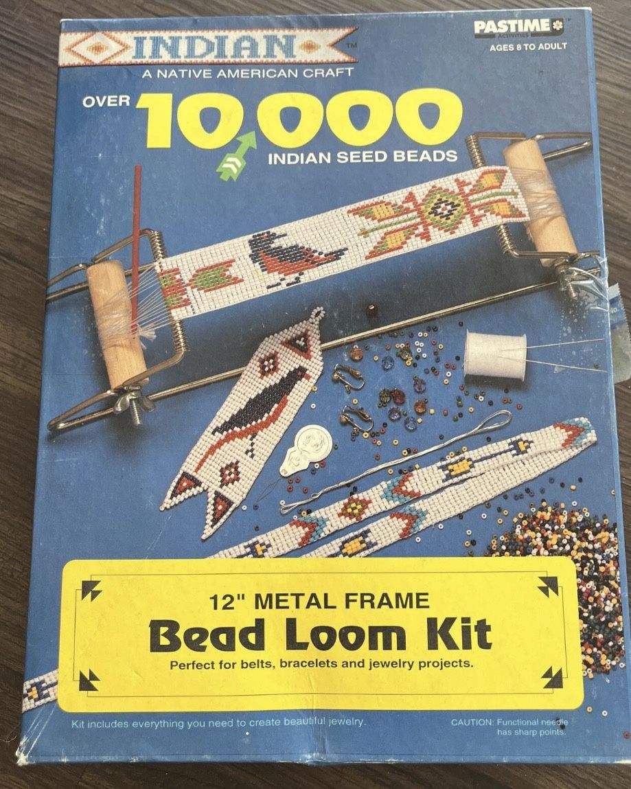 *2* 12” Metal Frame Bead Loom Kit (2 Looms) 