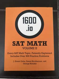 1600 SAT Math