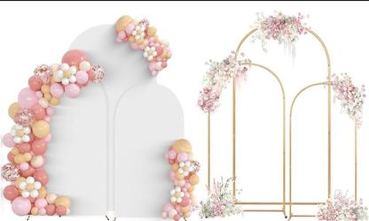 New Arch Backdrop Stand Set of 3 With Cover (7.2FT+6FT+5FT),