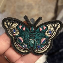 Butterfly Iron On Patch 