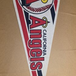 90s California Angels Pennant