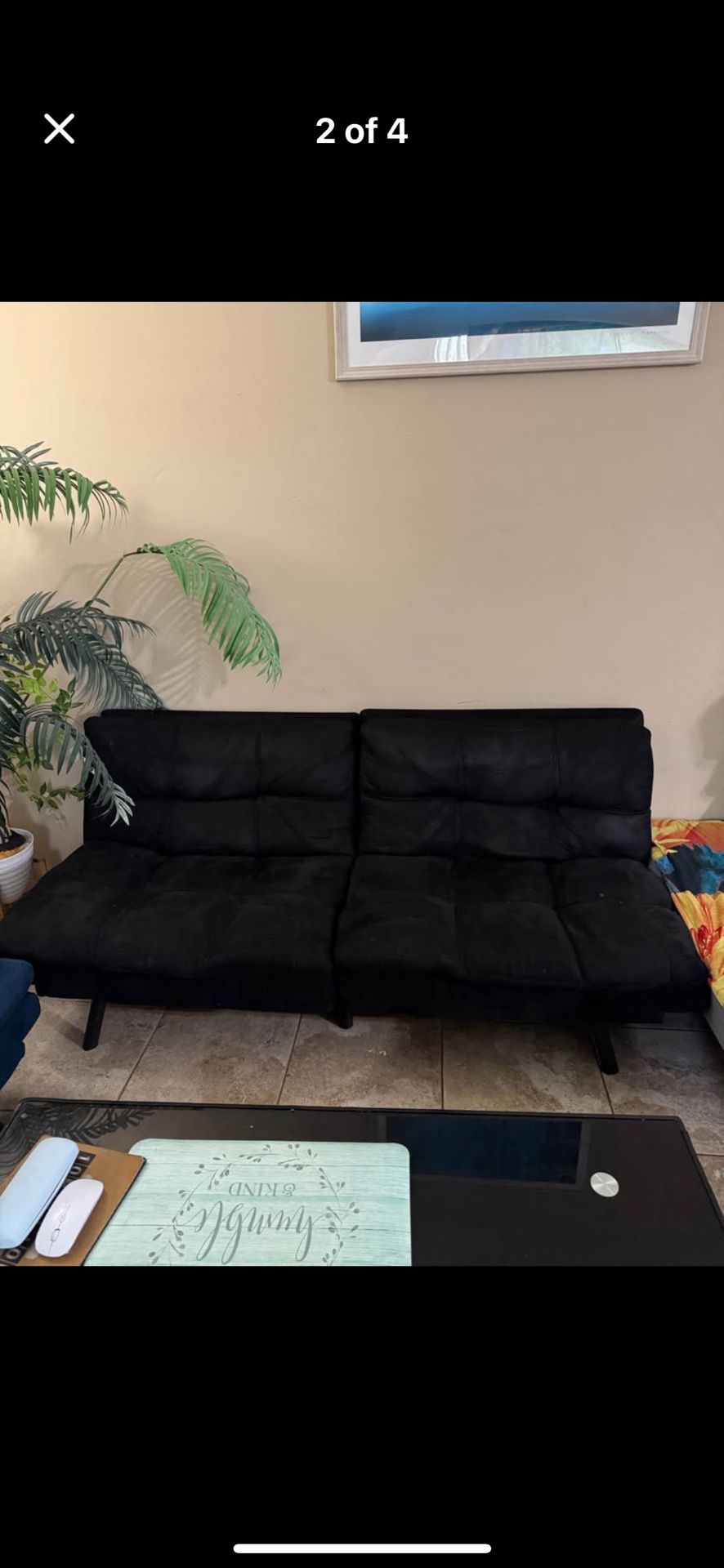 Black Futon 