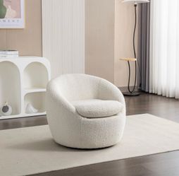 Barrel accent chair