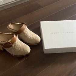 Veronica Beard shearling clogs. 7