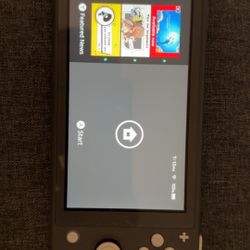 Grey Nintendo Switch Lite