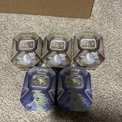 Pokemon 3 Pack Tins