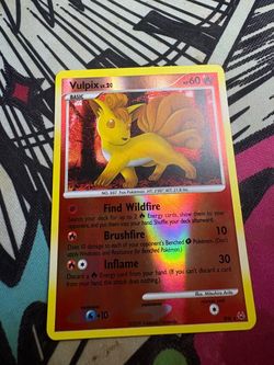 Vulpix Lv.20 Holo Pokémon Card SH6