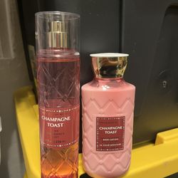 Champagne Toast - - Bath And Body Works Set
