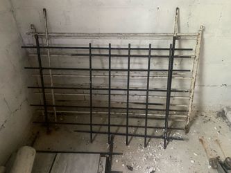 Window metal cage