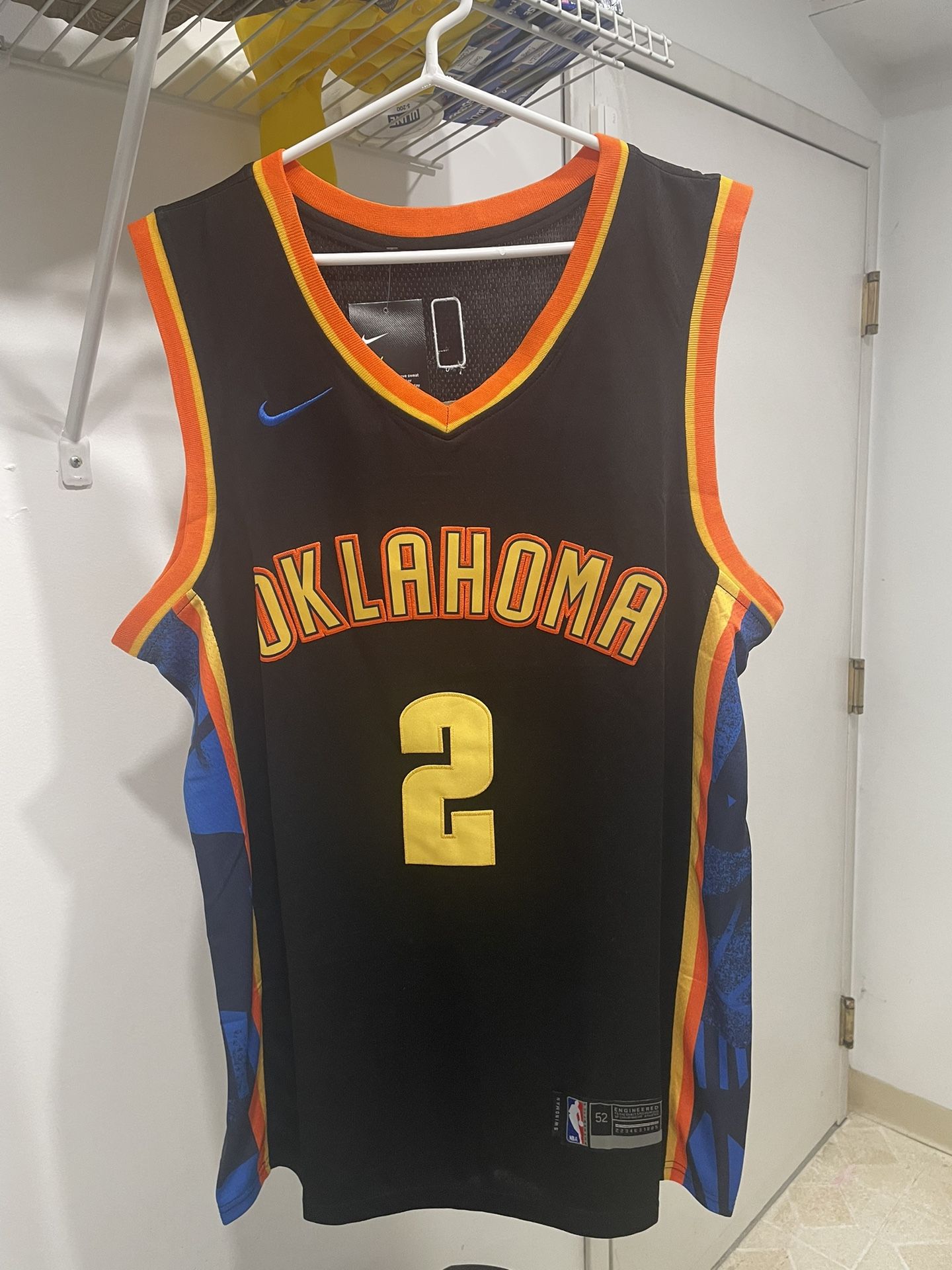 OKC Thunder Gilgeous-Alexander stitched jersey size Large XL 2xl
