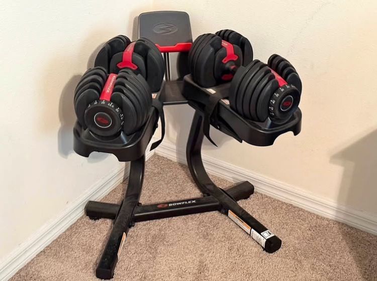 Bowflex/Adjustable/Dumbbells/Adjustable/Bench
