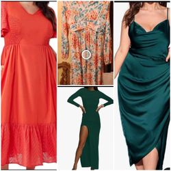 4 Vestidos  X $20 Solamente  Mañana Sábado 