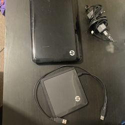 HP Laptop & Disc Player 