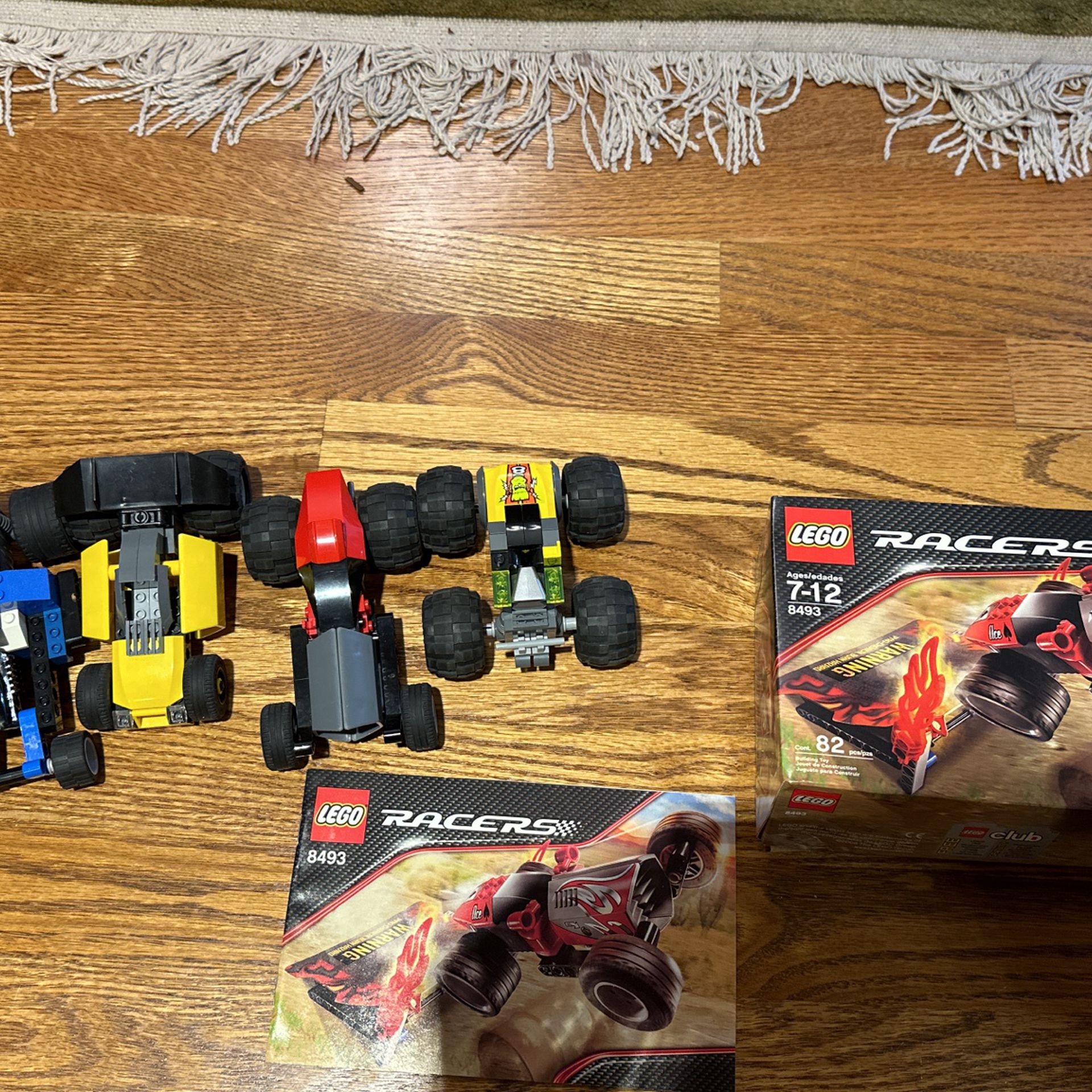 Lego Racers - Set Of 4 Race Cars
