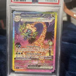 2024 Pokemons ALOLAN EXEGGUTOR EX