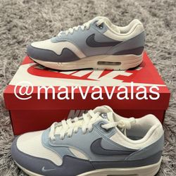 Nike Air Max 1 ‘87 Light Amory Blue. Mens 10
