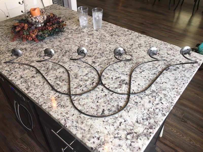 Decorative 6 candle holder