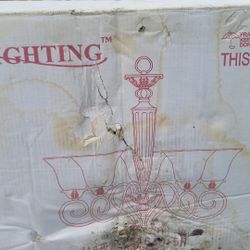 5 LIGHT CHANDELIERS 