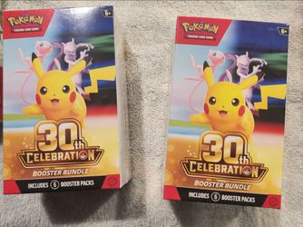 Pokémon 30th Anniversary – 10 Sealed Products – Below Market Value