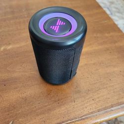 Small Light Up Portable Bluetooth Speaker