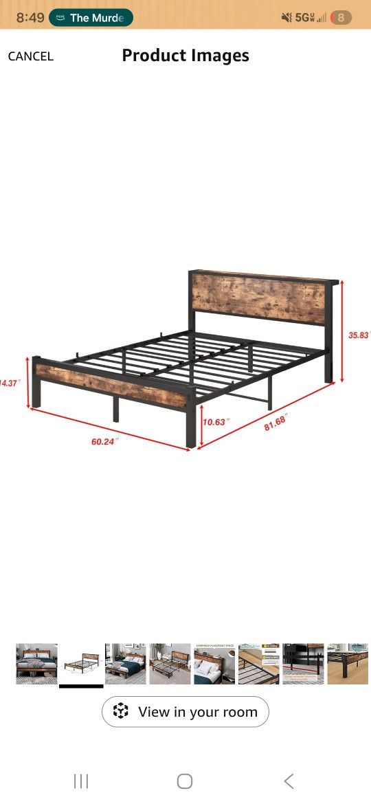 Queen Size Bed Frame
