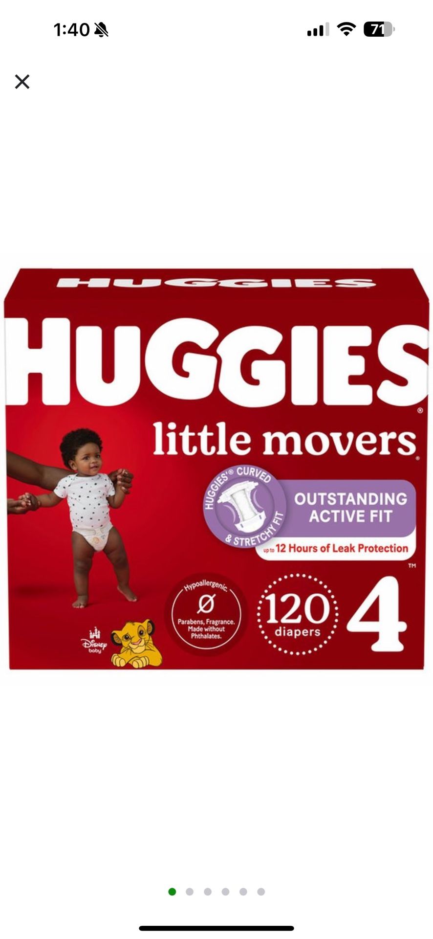 Pampers For Baby Large