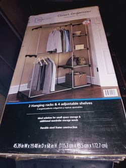 Mainstays Closet Organizer X2
