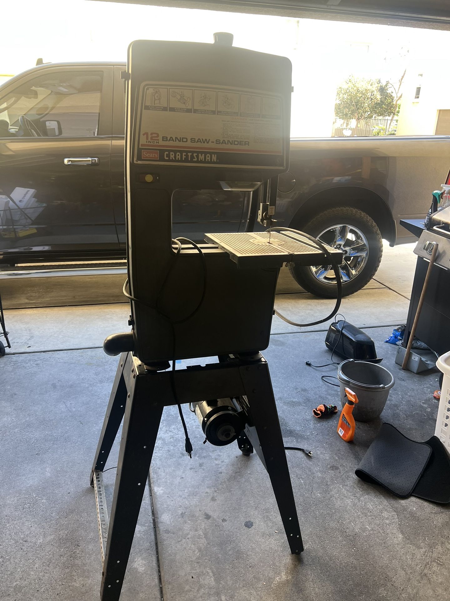 12 Inch Band Saw-Sander