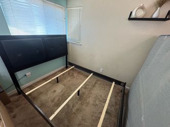 Wood Queen Bed Frame