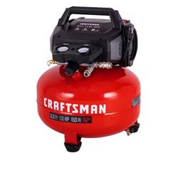 Brand New CRAFTSMAN 6-Gallon Portable Electric 150 PSI Pancake Air Compressor