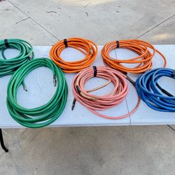 Air Compressor Hoses – 50 ft Each (Set of 6)