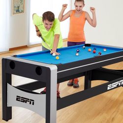 ESPN 72-inch 4-in-1 Swivel Game Table 