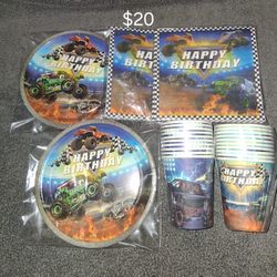 Monster Truck Party Supplies