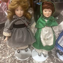 Vintage Porcelain Dolls 