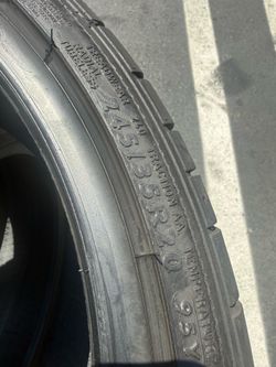 245/35/20 Dunlop Sport Maxx GT DSST RunFlat (2 Tires) $60.00/ Both