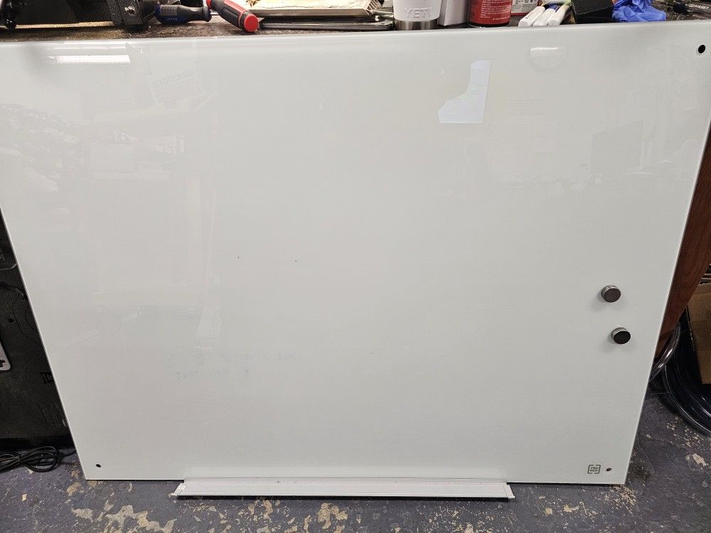Tru Red Glass Magnetic Board