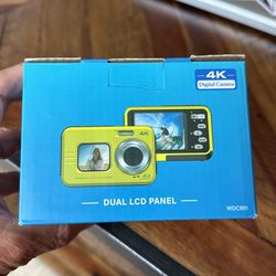 4K Dial Screen Under Water Camera