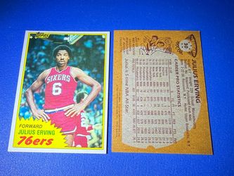 1981-82 Topps - Julius Erving #30
