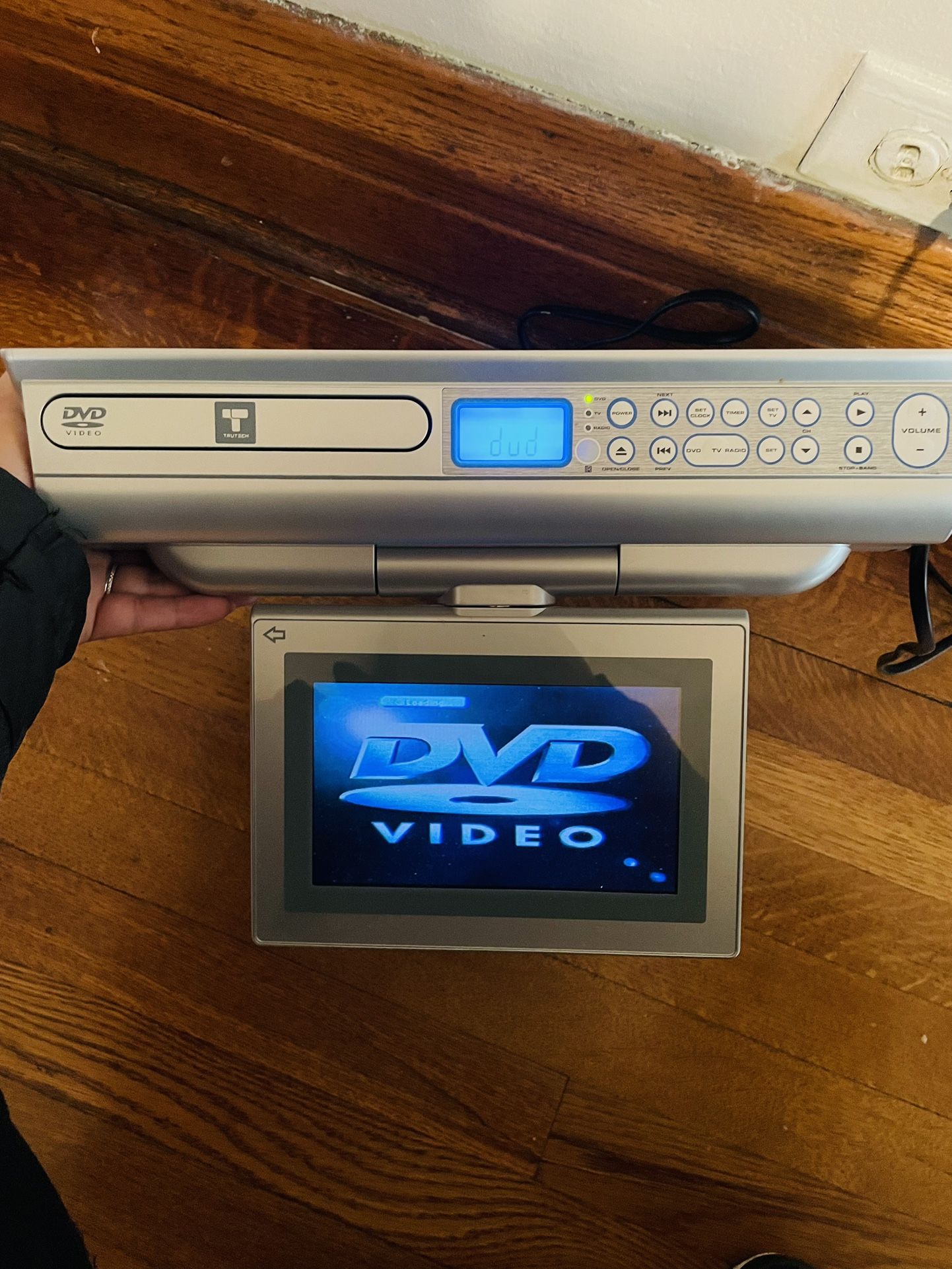 Under Cabinet DVD Player, TV, Radio