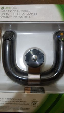 Xbox 360 Wireless Speed Wheel controller