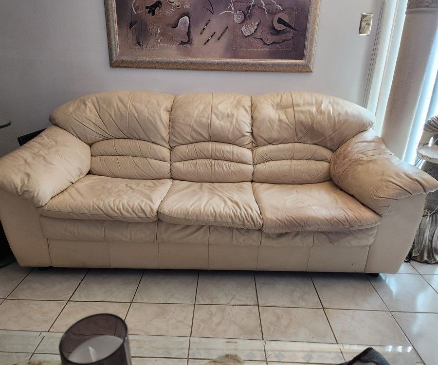 Leather Sofa And Loveseat