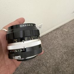 RARE!!【Top Mint】Nikon Ai-S Ais Nikkor 35mm f/2 Wide Angle Lens From Japan
