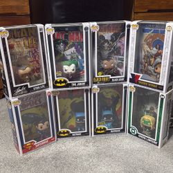 DC Comic Cover Funko Pop