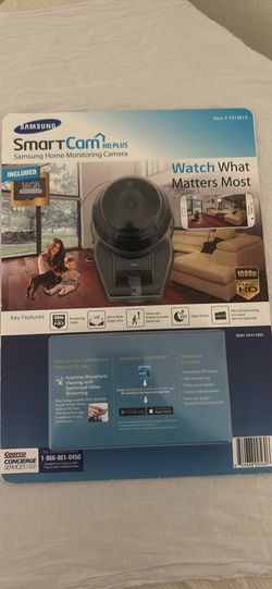 Samsung SmartCam HD Plus Monitoring Camera Home System SNH-V6414BN 1080P