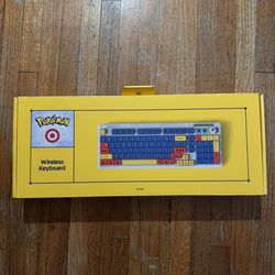 Pokemon Wireless Keyboard