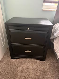 FREE Black Nightstand
