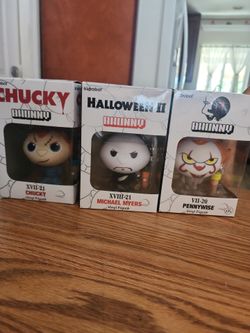 Kidrobot Bhunny Horror Vinyl Figures Set of 3