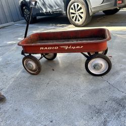 Antique Original radio flyer Wagon