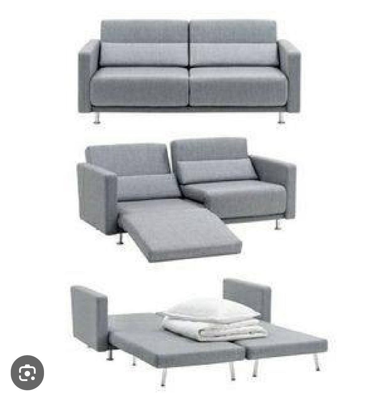 Bo Concept Small Sofa Bed