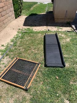 Dog gate and ramp